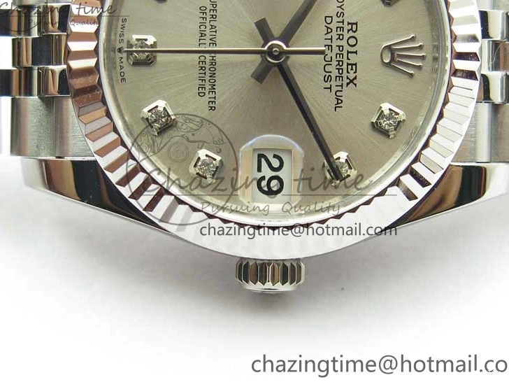MiroTime 0209 Datejust 31mm 278271 SS BP Maker Best Edition Silver Crystal Dial on Jubilee Bracelet OnTrend 2741